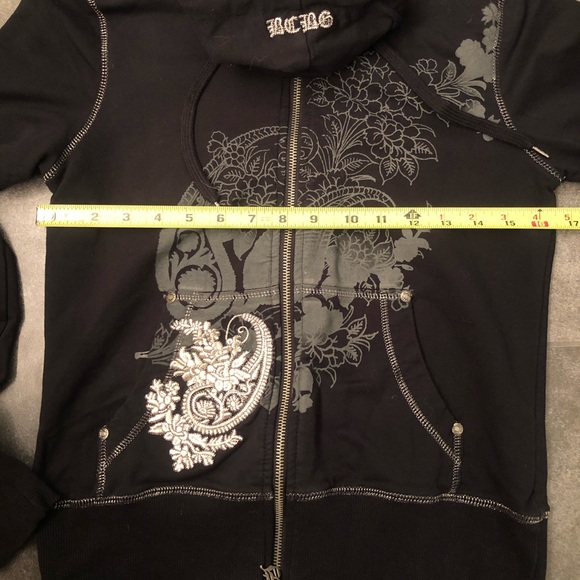 BCBG embroidered hoodie - Picture 7 of 8